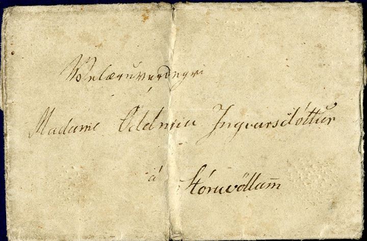 Pre-philatelic letter from Barkarstadir to Storuvellir dated May 22, 1840. Full contents and translation. Vertical fold.