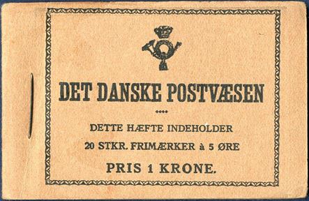 1 Kr. Advertising Booklet, Danske Hafnia & Danske Phønix. Well preserved.